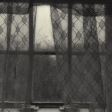 Upstairs Window, Rain, 2016, Archival Digital Print